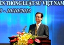 Thủ tướng Chính phủ Nguyễn Tấn Dũng phát biểu tại buổi lễ. Ảnh VGP/Nhật Bắc
