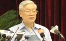 Tổng Bí thư Nguyễn Phú Trọng phát biểu tại hội nghị. Ảnh: VOV
