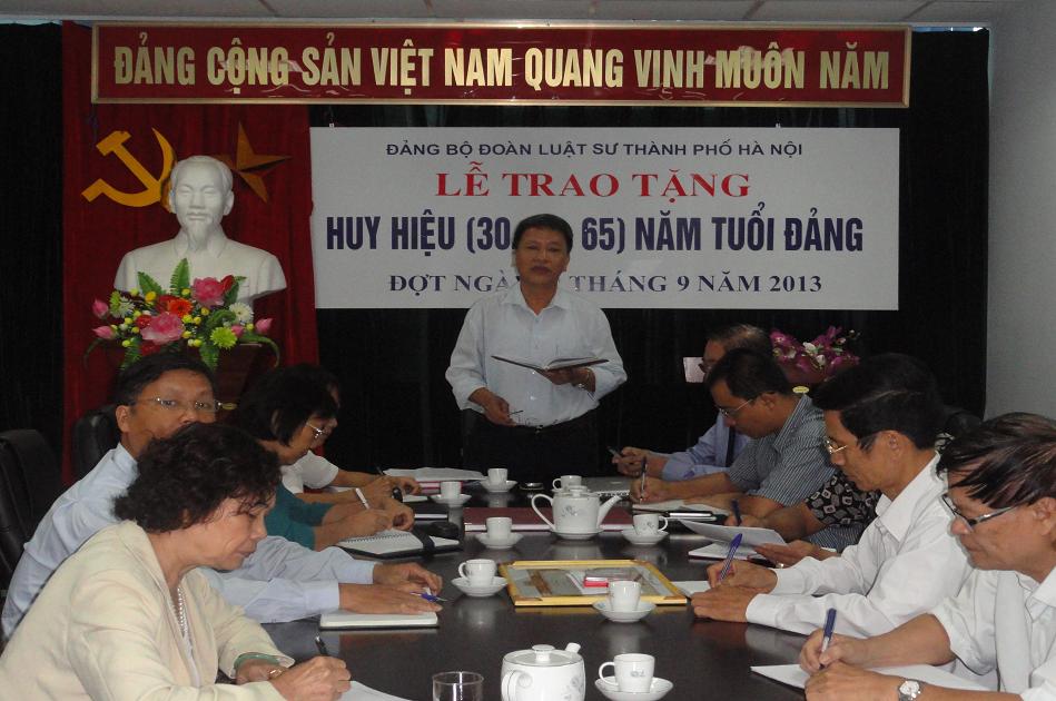 Đảng ủy Đoàn luật sư thành phố Hà Nội họp mở rộng