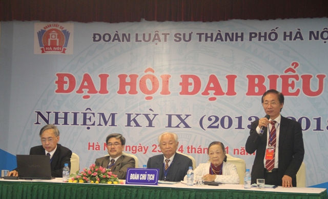 Đại hội đại biểu Đoàn luật sư thành phố Hà Nội nhiệm kỳ IX thành công rực rỡ